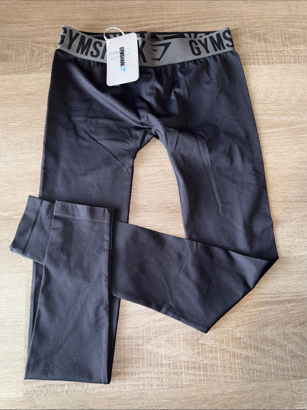 Gymshark Fit Seamless Leggings Gray Charcoal Black Size Small